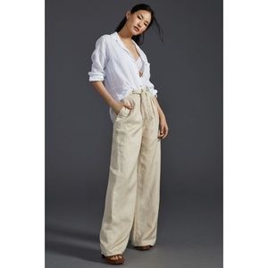 NWOT PAIGE Teyana linen trousers